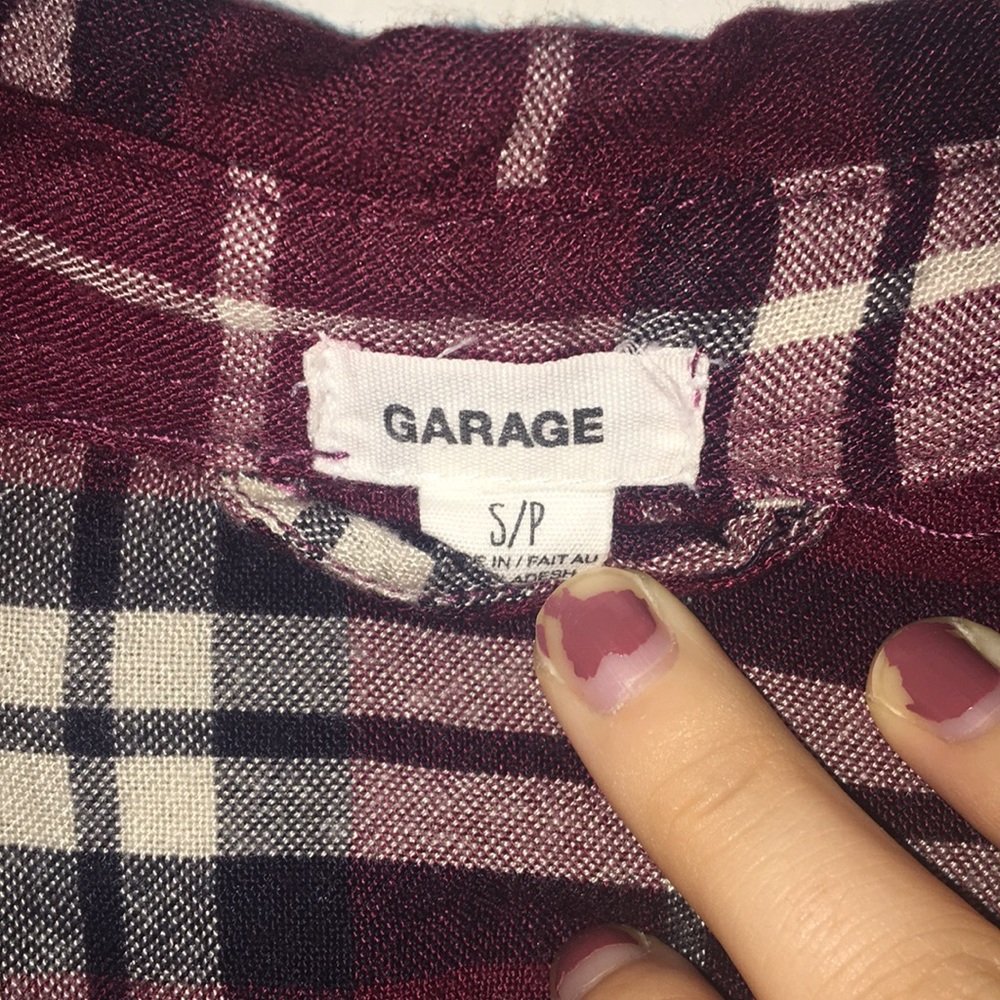 Plaid button down - Picture 2 of 3